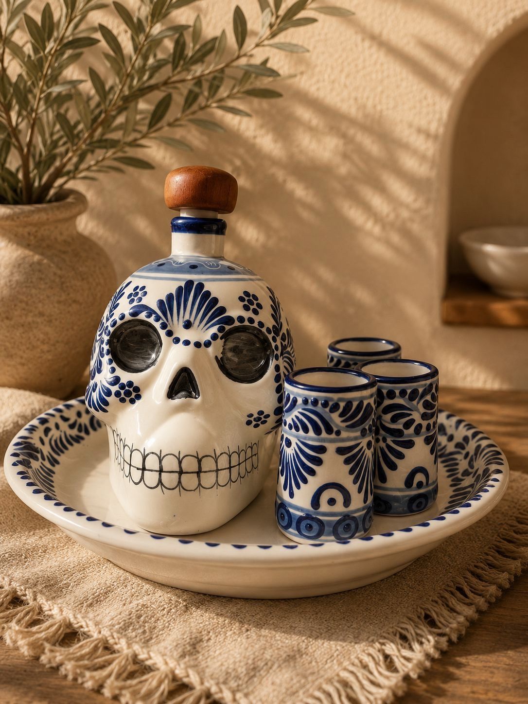 Talavera Skull set