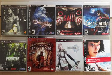 Lot of 16 PS3 Cases and Manuals (No Game Discs)
