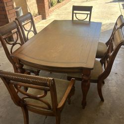 Dining Table Set With 6 Chairs