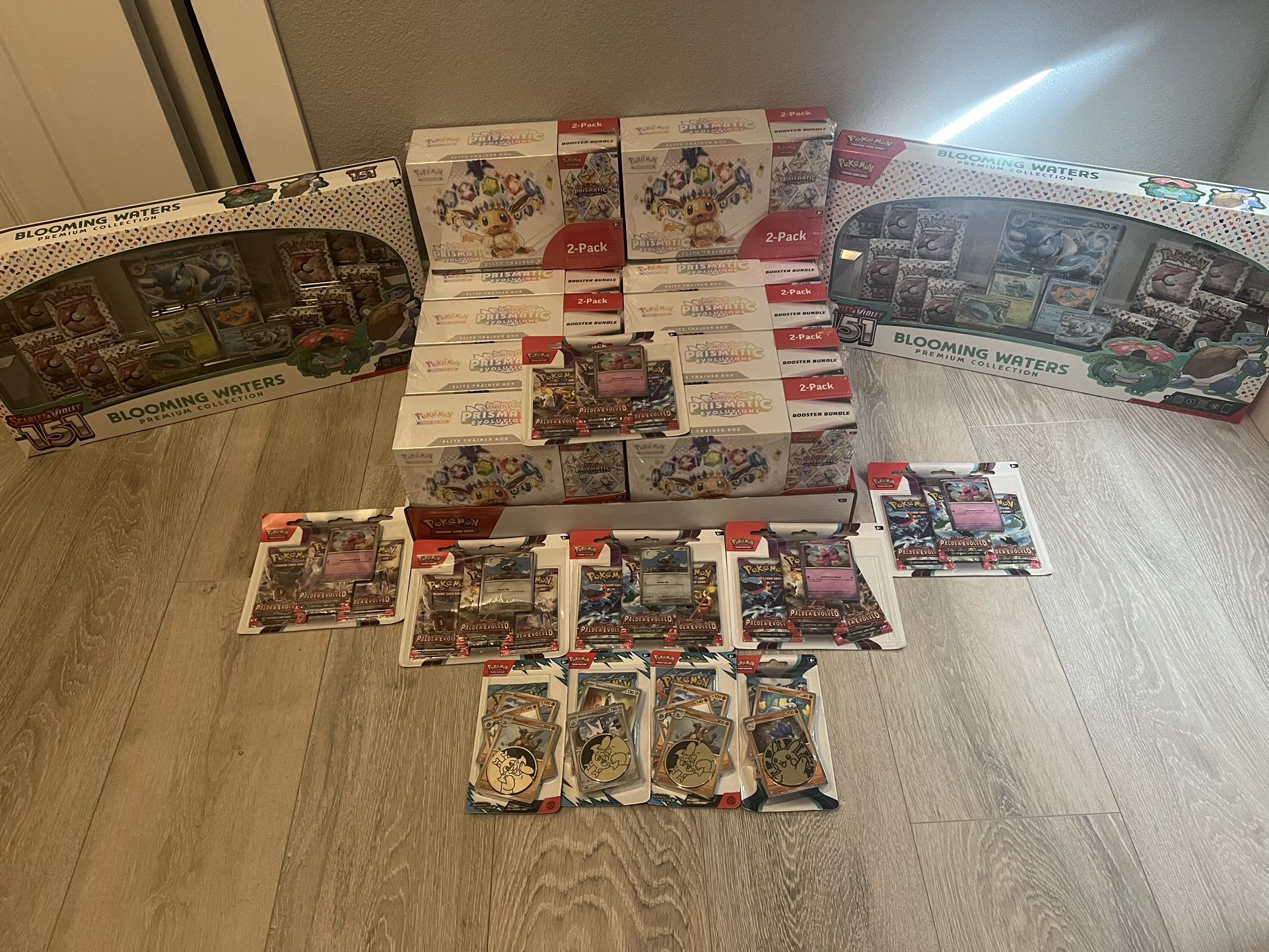 Pokemon 151 , Prismatic , Journey Together , Paldea Evolved