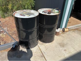 Empty 55 Gallon Drums For Free