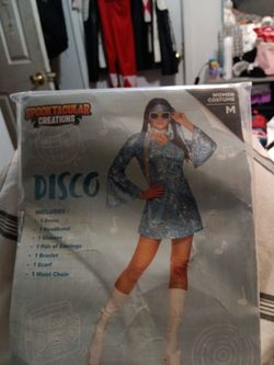 Womans  Disco  Costume