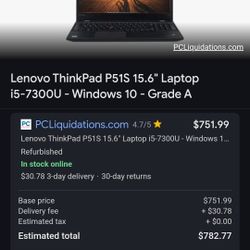 lenovo p51s i5 7300u