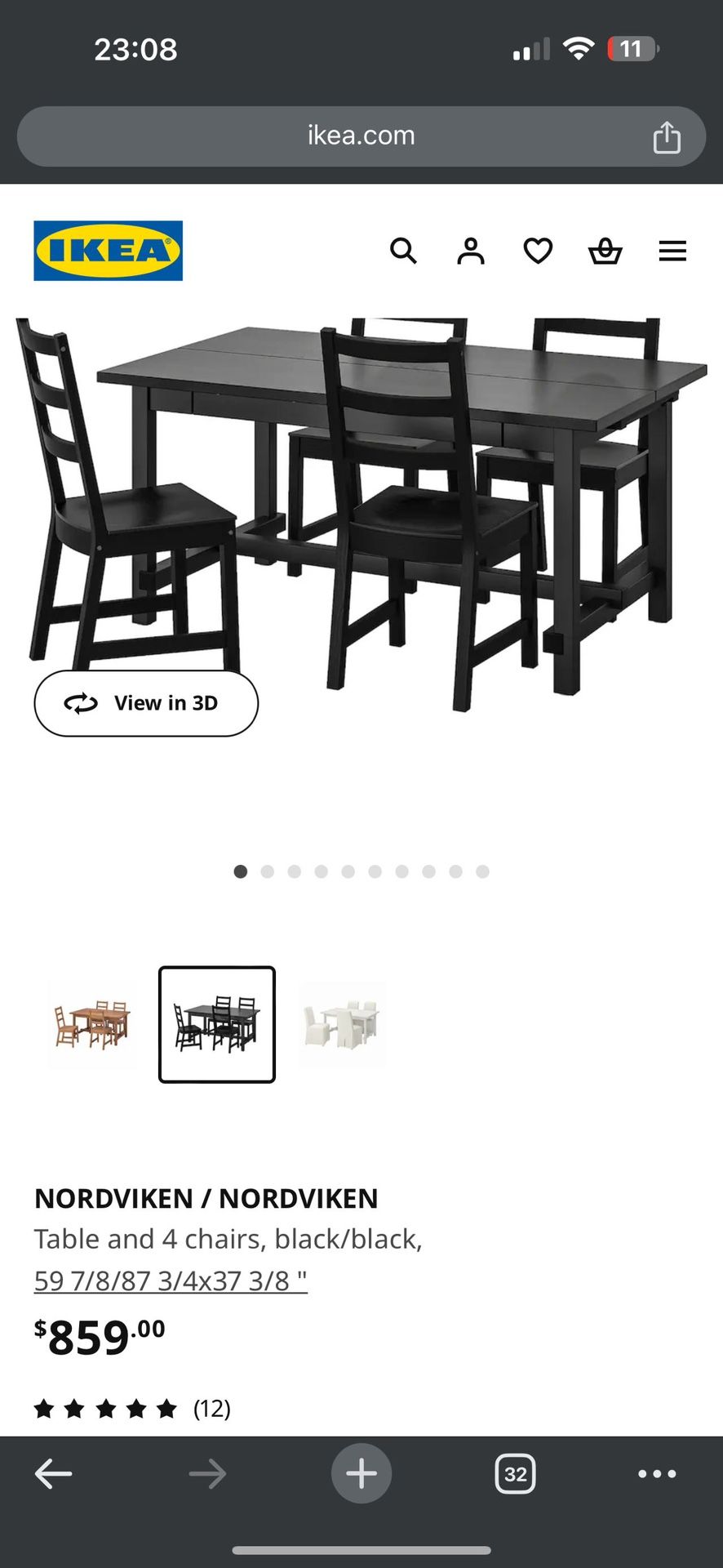 IKEA Desk And Chairs