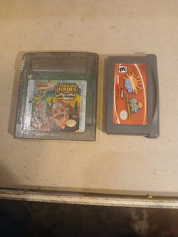 GAMEBOY GAMES 