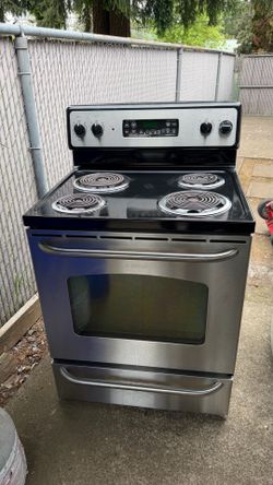 Stainless steel stove working perfectly ready to use🔥