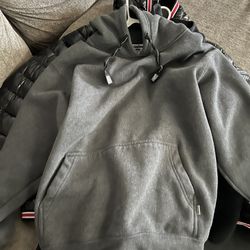 Gray Pro Club Hoodie