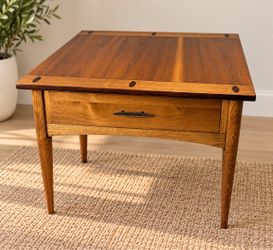Vintage Bassett Artisan Series End Table | Restored Mid Century Modern