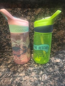 Kids' water bottles spill-proof drink cup.