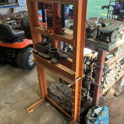 Tall 20 ton shop press