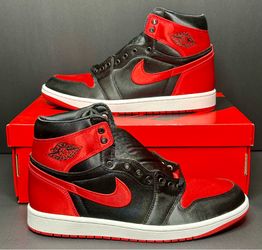 Jordan 1 Satin Bred Size Women 11.5 Men 10