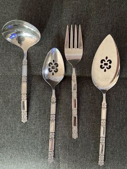Serving silverware