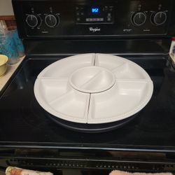 16" Across Heavy Duty  Lazy Susan / Chip & Dip