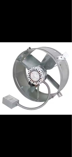 1300 CFM Mill Electric Gable Mount Power Attic Fan