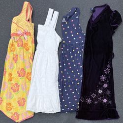 Lot of 4 Girls Dresses size 6