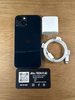📱 iPhone 13 | 128GB | Midnight | T-Mobile/Metro PCS | Hablo Español