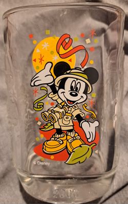 Mickey Mouse McDonalds 2000 Walt Disney World Animal Kingdom Celebration Glass