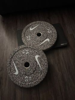 NIKE GRIND BUMPER WEIGHTS OUT THE BOX CONDITION 2x25 LBS