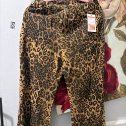 S leopard pant