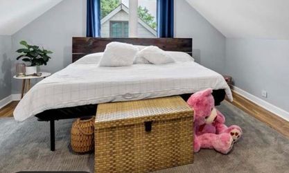 Cali King Mattress and frame