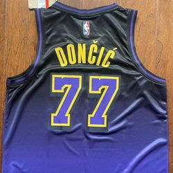 LakeShow New city Purple edition  LA Lakers Luka jersey The New Labron