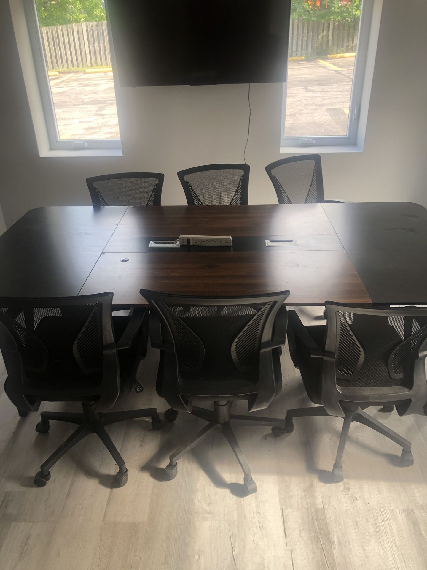 Conference Room Desk and Chair