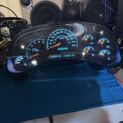 2003 To 2006 Silverado Cluster 