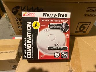 Kidde Hardwired Combination Smoke & CO2 Detector