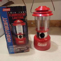 Coleman camping latern
