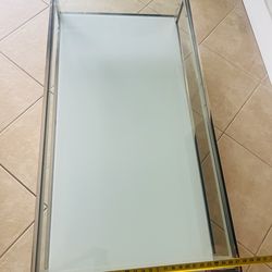 Chrome/Glass Coffee table