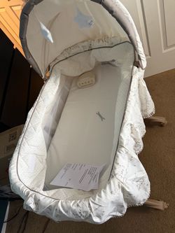 Delta Children Baby Bassinet with Canopy