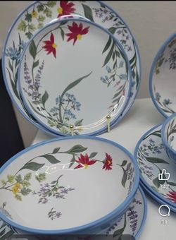 Juego de 12 piezas wildflowers. Princess House. Sunflowers🌻$135🌻