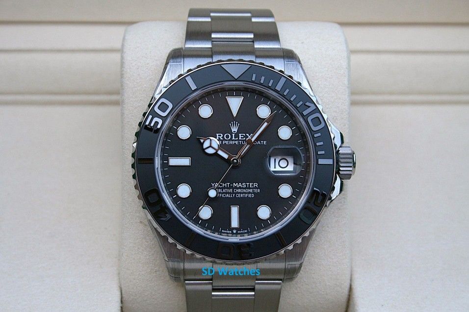 ROLEX 226627 YACHTMASTER WATCH 42MM TITANIUM - T1523