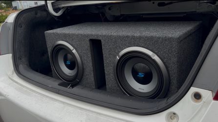 2 10” alpine type s subs & box