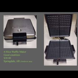 4-slice Waffle Maker