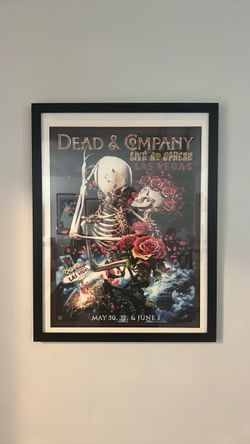 The Grateful Dead Poster Live At The Sphere