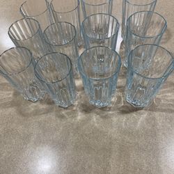 12- 6/6 Glasses cups . 