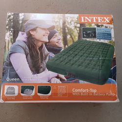 Intex Queen Comfort Top Air Mattress