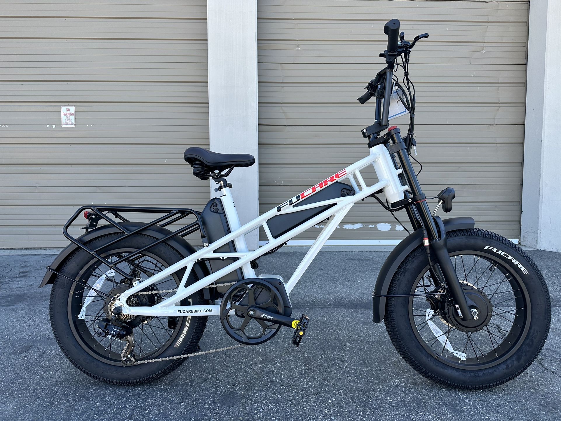 FUCARE Gemini X Sport Dual Motor Dual Battery All Wheel Drive Full Suspension 2400 Watt Peak Electric Bike