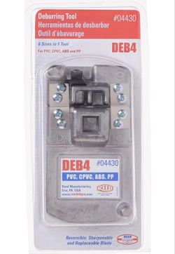 Reed Tool DEB4 Deburring Tool for Plastic, 1-1/4 to 4-Inch