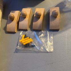 Wooden - Quilt, Tapestry, Rug- Hangers 