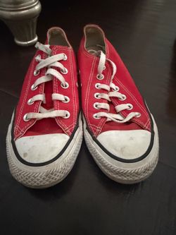 red converse