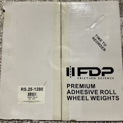 New .25 Roll Of Wheel Weights