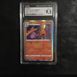 Charzard 2021 Vmax Holo  Cgc Graded 9.5