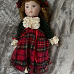 Marian Yu Shirley Temple Porcelain Doll