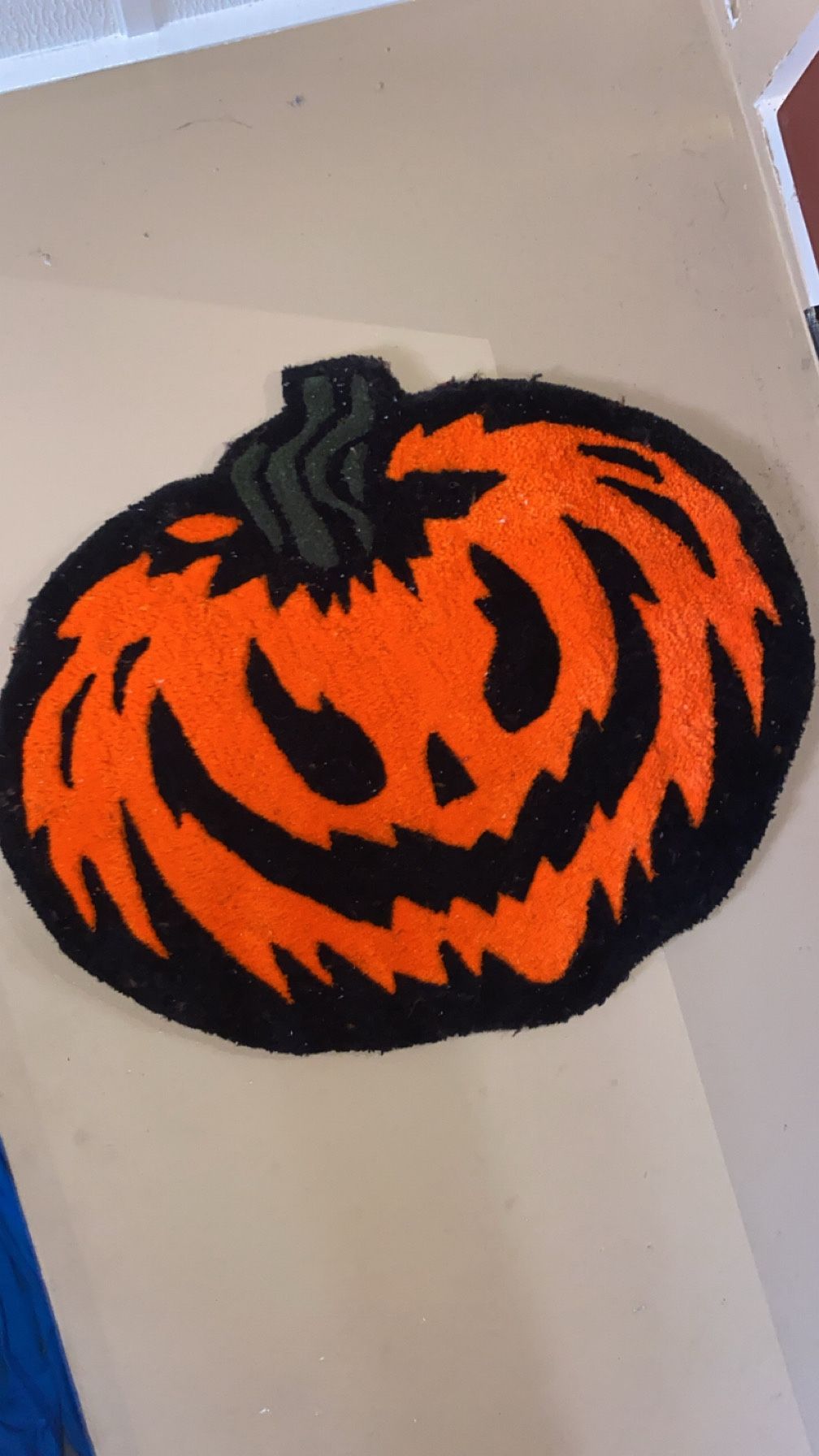 Custom Made Pumpkin Rug