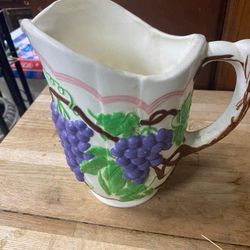 Vintage Grapevine pitcher Home decor