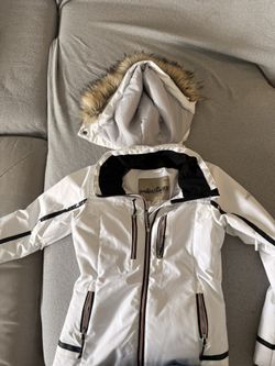 Planet Earth Snow Jacket White