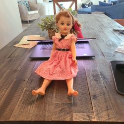 Vintage Dolls With Assorted Clothing