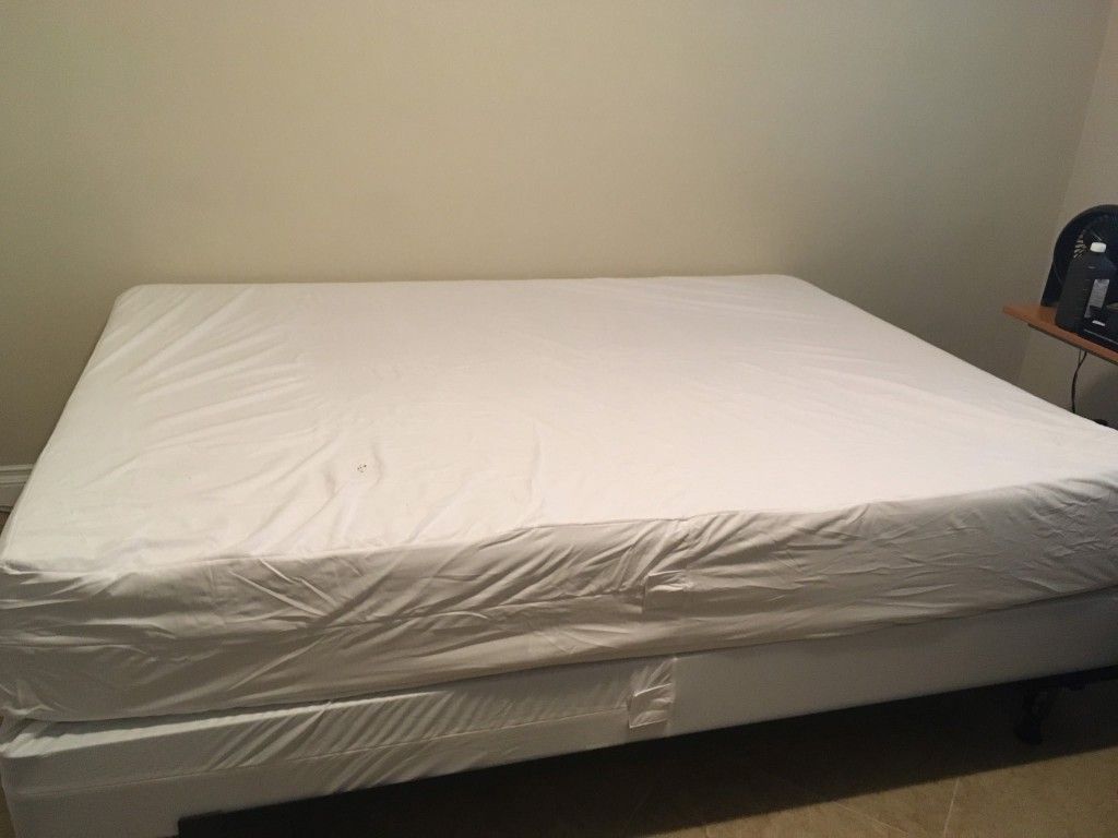 Full Size Mattress & frame By Tuft & Needles